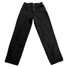 Vintage 90s Levi's 550 Student Jeans USA Black Denim 27x30 W27 L30