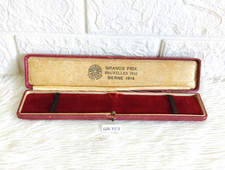 Antiguo reloj suizo Roskopf Grands Prix Bruselas 1910 Berna 1914 caja publicitaria