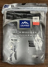 Men’s ColdPruf Base Layer Pants Gray Thermal Outdoor Platinum XL