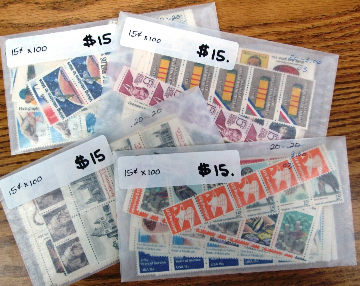 15 Cent Denomination US Postage Stamps for sale | eBay