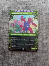 GROUNDCHUCK  DIRTBAG  NM  MTG - 0238 TMT Ninja Turtles TMNT SHOWCASE FOIL