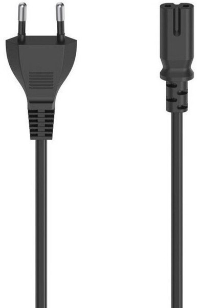 Hama Euro Netzkabel 1,5M Stromkabel Anschlusskabel Eurostecker Stromanschluss-image