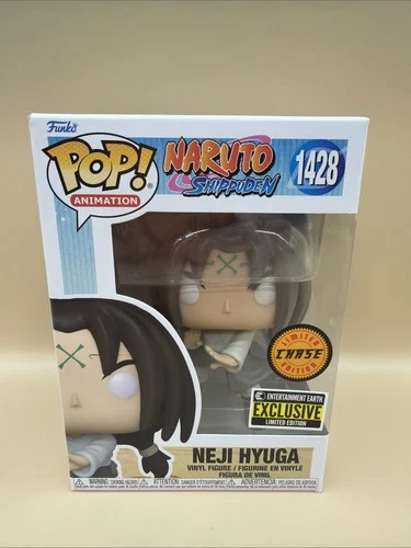Funko Pop! Animation: Naruto Shippuden - Neji Hyuga #1428 CHASE w/Protector