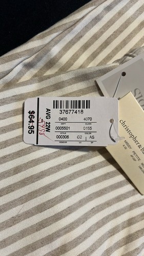 CJ Banks Signature Slimming Striped Pants Size 22W Q43 - Picture 5 of 8
