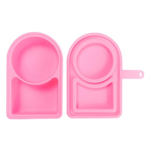 Reusable Silicone Snack Containers, Double Compartment Condiment Container s - Picture 16 of 20