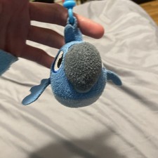 Angry Birds Rio Bird Blu Plush Keychain 3" 2011