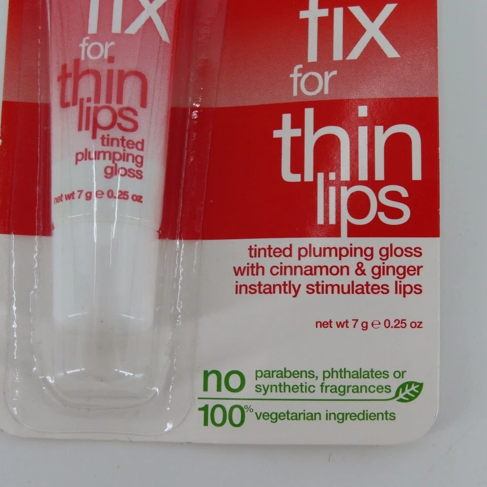 Alba Botanica Fast Fix Labios Delgados Tintado Relleno Brillo .25oz 724742007973 NUEVO Foto 3 de 4