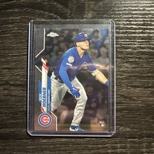 2020 Topps Chrome Update Nico Hoerner RC #U-55 -  Chicago Cubs rookie 