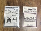 Lot of 11 Pretty Punch Needle Patterns Marine and Holiday Themed — photo 7