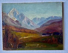 dipinti antichi fino al xix secolo GIACOMO CARAMEL 1920 Firmato E Datato Olio