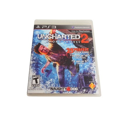 Uncharted 2 Among Thieves Sony Playstation 3 PS3 Complete