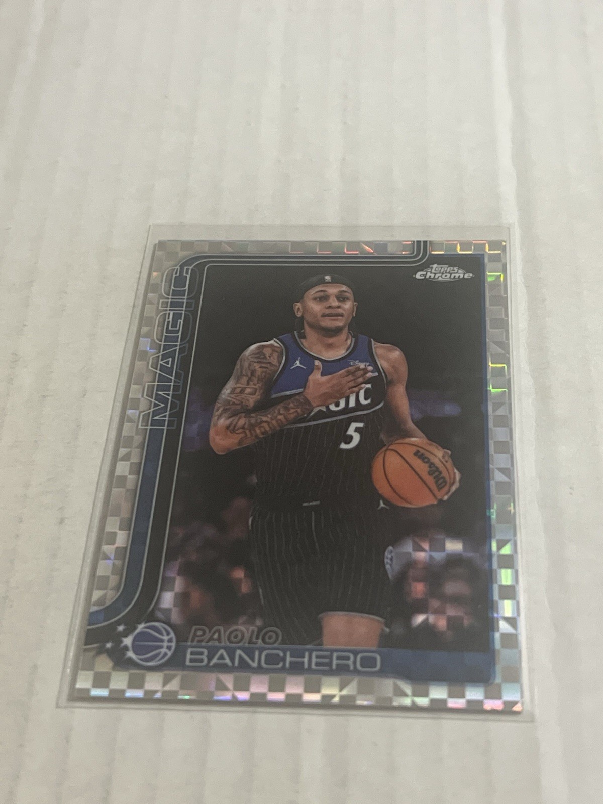 2025-26 Topps Chrome Update Paolo Banchero X-Fractor