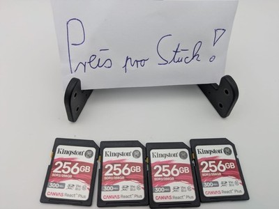 Kingston Canvas React Plus 256GB UHS-II 300R/260W U3 V90