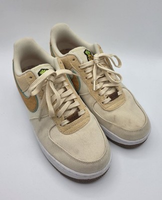 Nike Air Force 1 Low Happy Pineapple Coconut Milk Mens Size 8.5 CZ1631-100