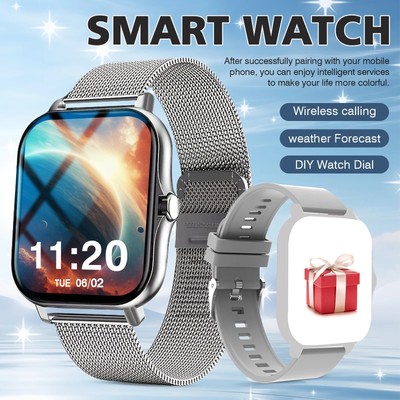 Ultimate Sports Smart Watch Fitness Tracker Bluetooth Call Message Reminder Gift