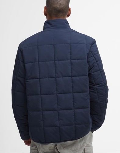 BARBOUR SHOREMAN NAVY QUILTED JACKET GIUBBOTTO UOMO GIACCA MQU1835NY71 - Picture 4 of 5