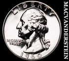 1960 Silver Washington Quarter - Choice Gem Proof  Lustrous  No Reserve  #J8152