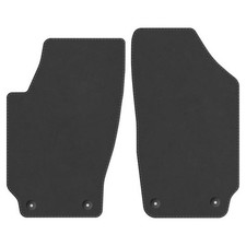 Veloursmatten für Skoda Fabia I Bj. 1999 - 2007 Neu Automatten ANTR VORNE ALPS