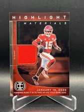 2025 Panini Icon Collection PATRICK MAHOMES II Highlight Materials Patch HM-1 