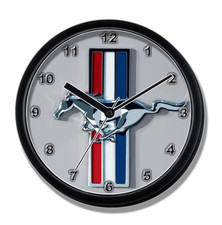 Ford Mustang Logo Great Gift Room Decor Wall Clock New