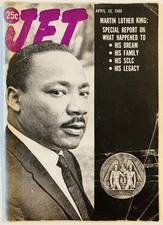 Jet Magazine 1969 Martin Luther King I Have A Dream What Happened MLK