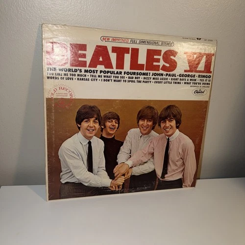 The Beatles VI Capitol ST-2358, 12" Vinyl LP Record