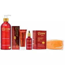 Extreme Glow Moisturizing Beauty Set with Argan Oil & Vegeclairine 