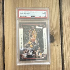 Bowman 2003-04 Rookies & Stars Kobe Bryant #100 PSA 9 Lakers Basketball Card