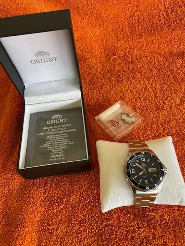 Orient FAA02009D Mako II Automatic Blue Dial Stainless Steel 200m Diver Watch