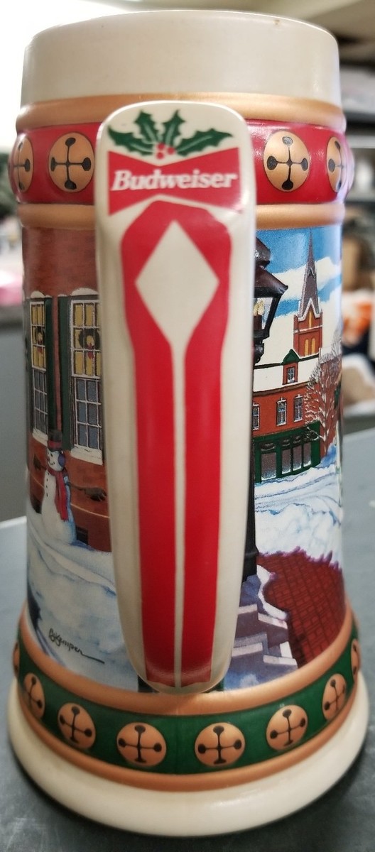 Budweiser Beer Stein “HOMETOWN HOLIDAY