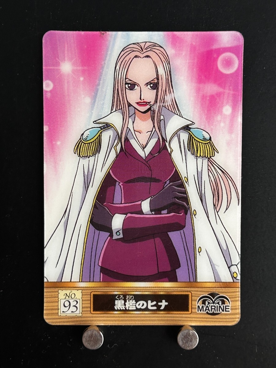 Black Cage Hina ONE PIECE Plastic Card BANDAI #93 Japanese JAPAN