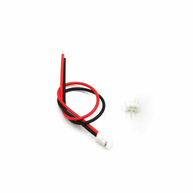 Micro JST 2.0mm PH 2-Pin Connector Plug With Wires Cables 120mm Neu