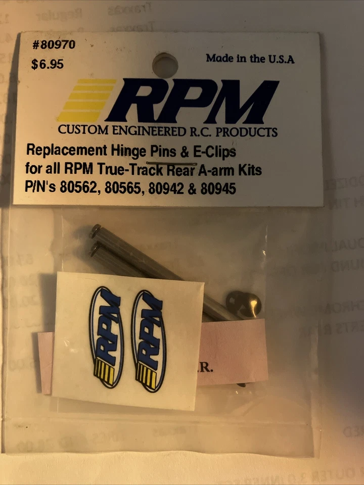 RPM 80562 Traxxas Revo TRUE- TRACK Rear A-Arm Conversion & 80970 Hinge Pin - Image 3 of 4
