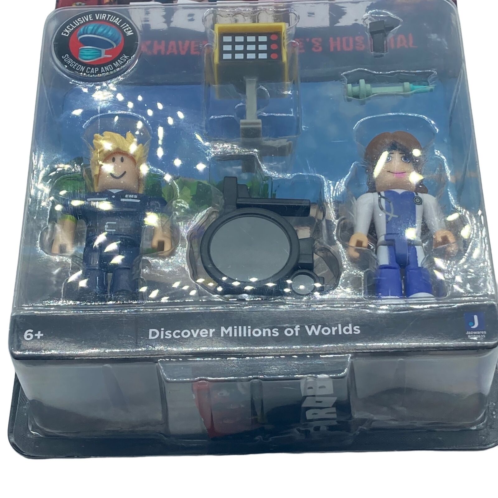 Roblox Brookhaven St. Luke's Hospital EMS and Surgeon etc. Action Figures