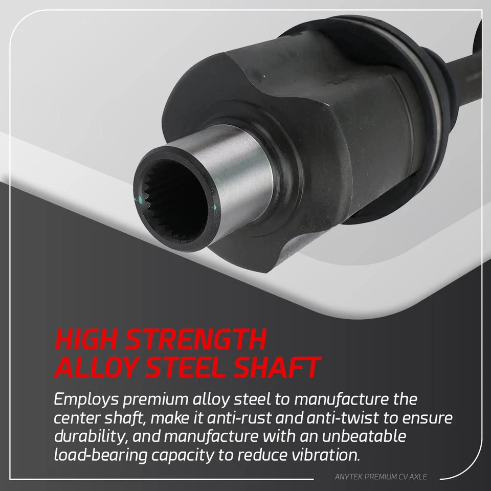 Par de ejes CV delanteros izquierdo y derecho para Chevy Astro GMC Safari 2003-2005 AWD Foto 4 de 4