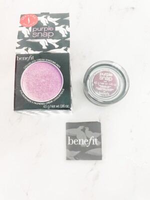 Benefit Creaseless Cream Shadow Liner in Purple Snap NEW