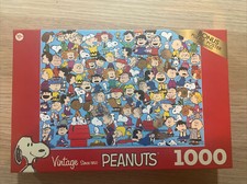 RoseArt PEANUTS Cast Of Characters Jigsaw Puzzle - 1000 Piece Complete