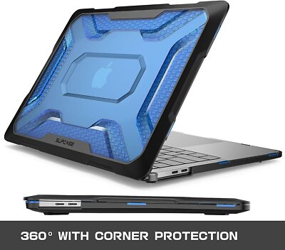 SUPCASE for 2022-2016 Apple MacBook Pro 13'' Rugged Laptop Case Hard Shell Cover