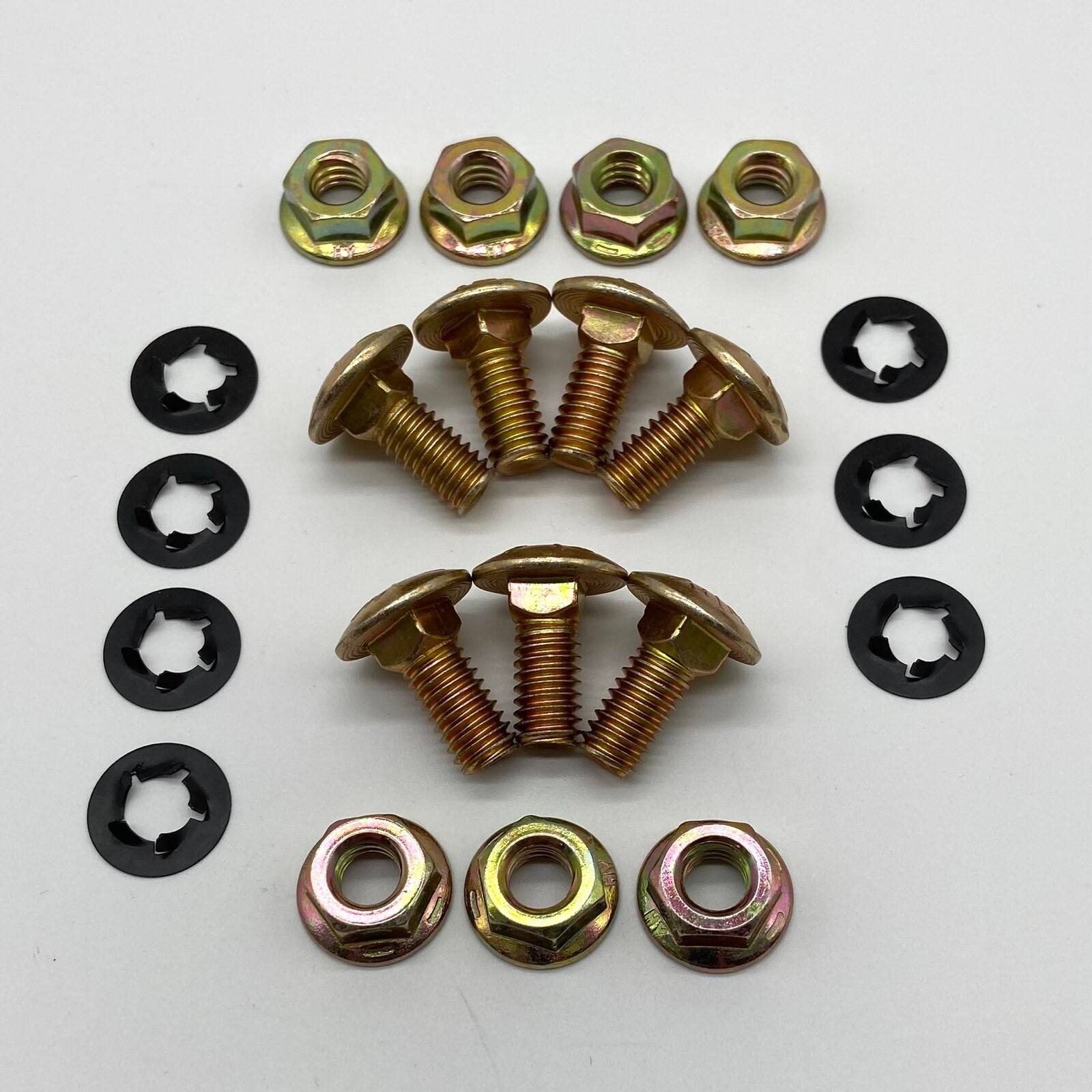 Fits Jeep Wrangler TJ 9706 Gas Tank Skid Plate Bolts GRADE 8 YELLOW