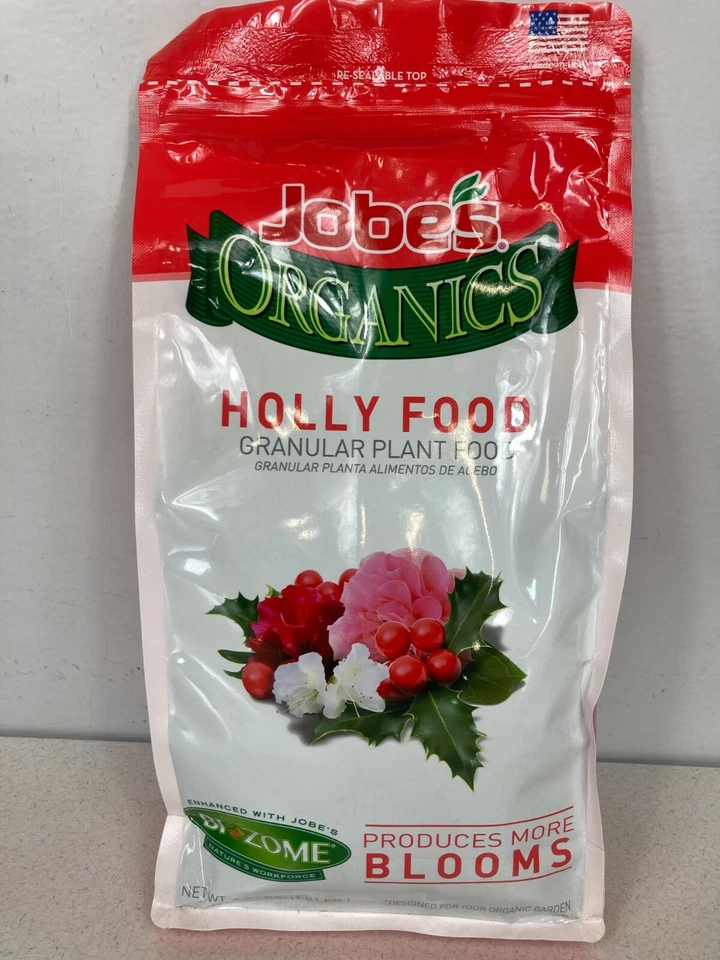 Jobe's Organics Holly Food. Гранулированная растительная пища. Сумка 4 фунта. - Изображение 2 из 4