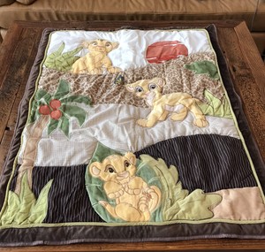 lion king baby comforter