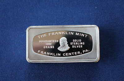 1974 Franklin Mint Christmas 1974 Proof Silver Ingot P0628 | eBay