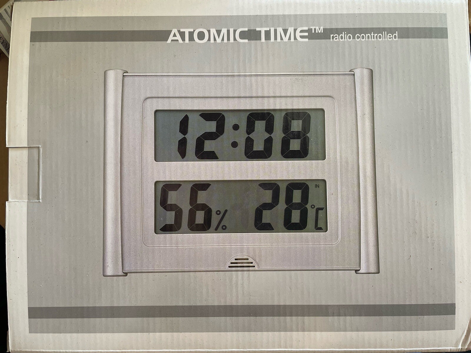 Atomic Time Jumbo Radio Controlled Clock