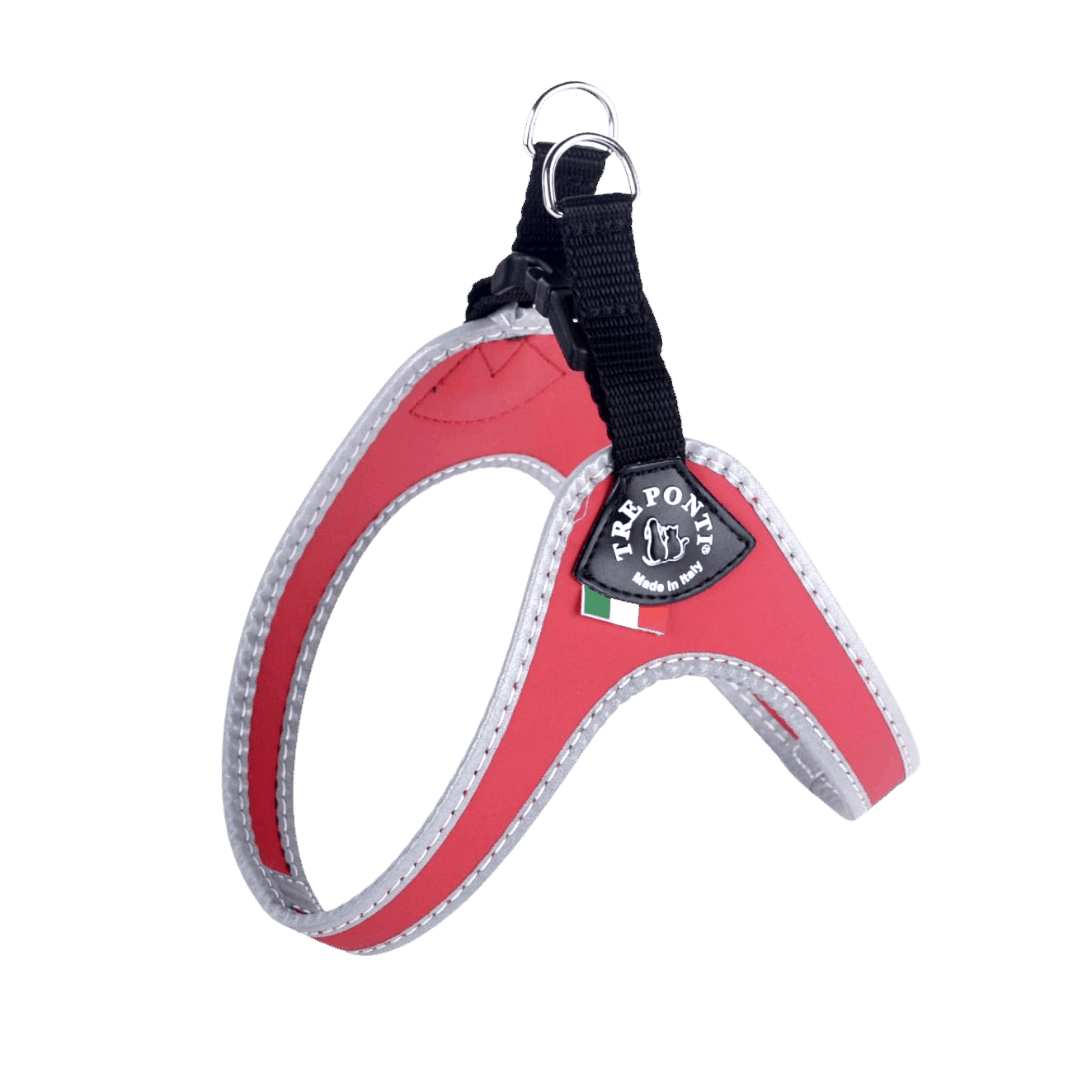 Tre Ponti Pettorina Easy Fit Genesis Rosso per cani taglia 2  peso 4-5 kg