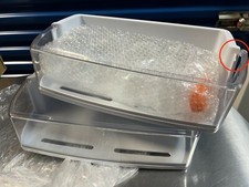 2 Pack Refrigerator Door Bin AAP73631502 Top Right Side Shelf Replacement For LG