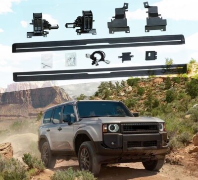 Electrical Deployable Running Board fits for Land Cruiser Prado LC250 2024 2025