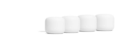 Mesh WiFi Router, Whole Home Coverage Mesh WiFi Router System with Google Nest