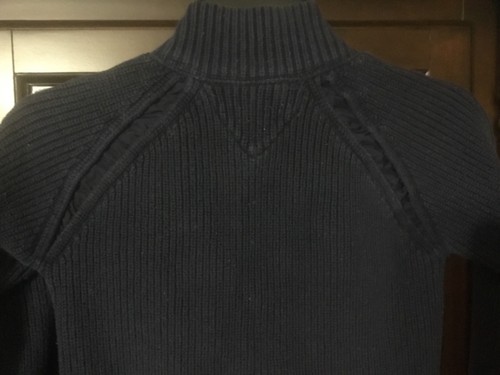 Tommy Hilfiger Boys Cardigan Navy Zipper Pockets Size XS (4-5 Years Old) VGUC - Picture 7 of 8
