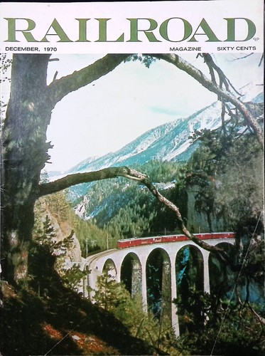 Eisenbahnmagazin Dezember 1970 M-K-T Railroading, Lima Build Shay Lokomotiven