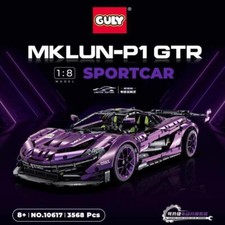 1:8 Scale McLaren P1 Hypercar Building Brick toy 3568 pieces No Box